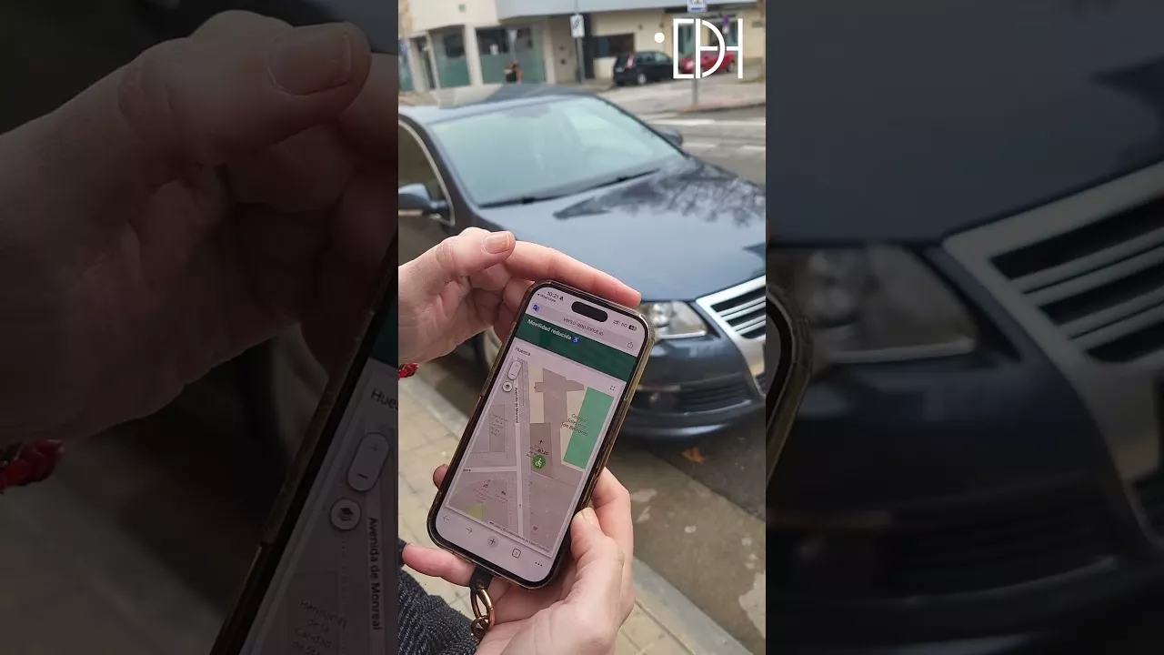 45 plazas de parking en Huesca para personas con movilidad reducida con sensores