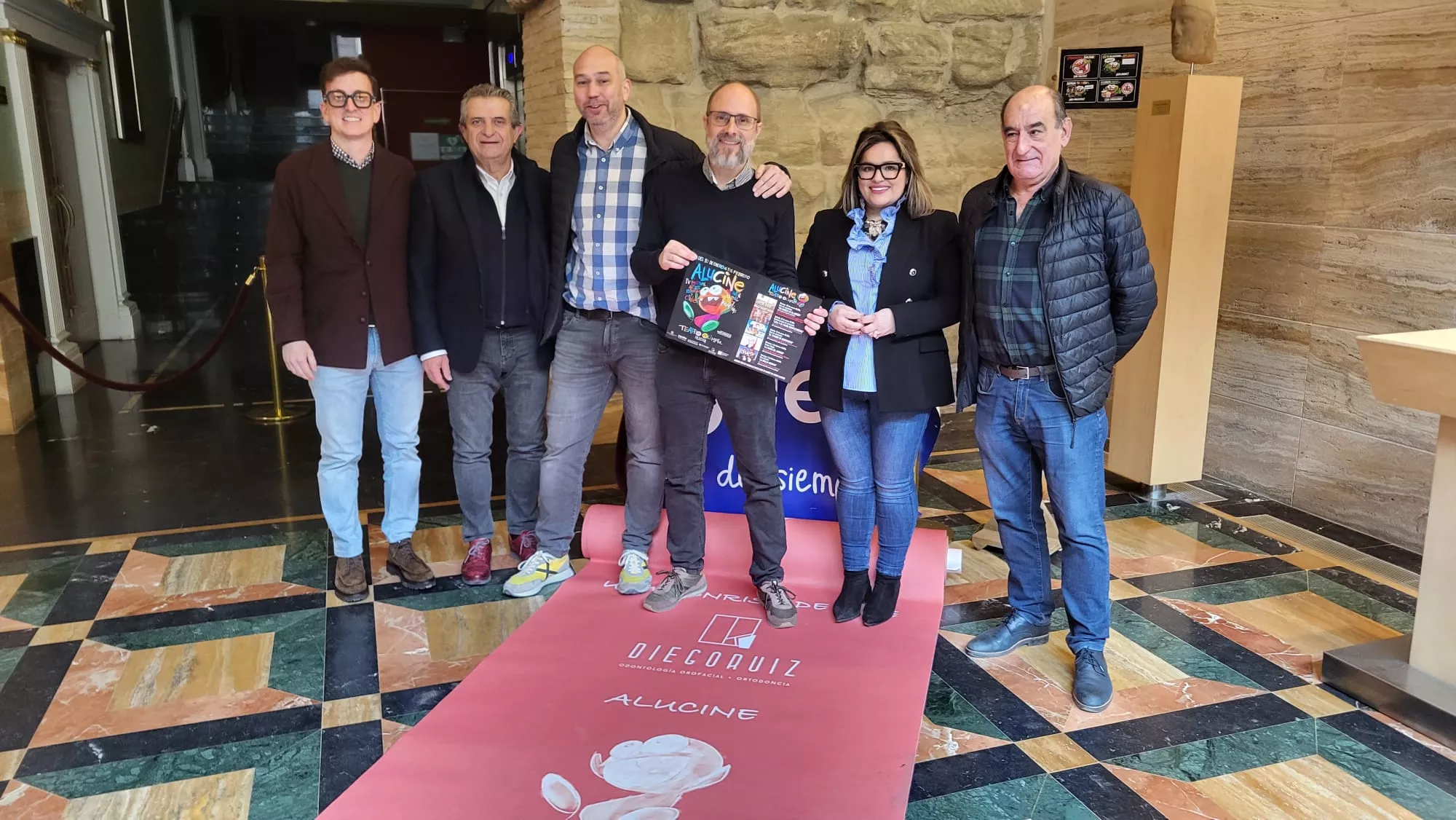 Organizadores y patrocinadores del Festival Alucine de Huesca