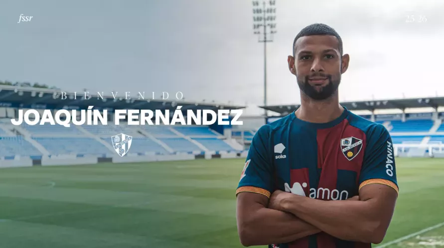 Joaquín Fernández ya es jugador del Huesca hasta final de temporada