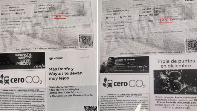 Zaragoza Madrid y vuelta en AVE Confort, 180 euros