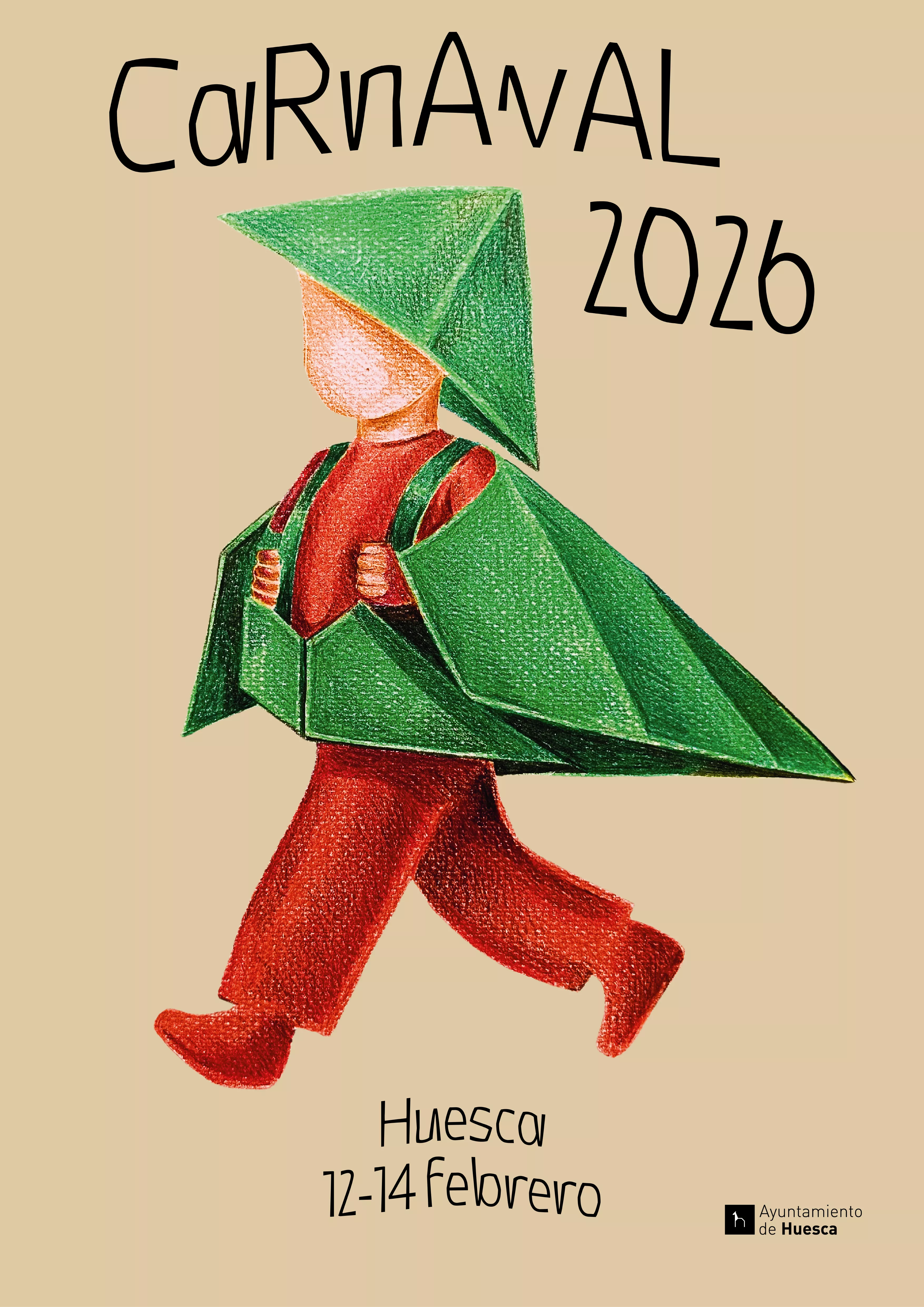 Cartel del Carnaval adulto, obra de Diego Pardina Muriel.