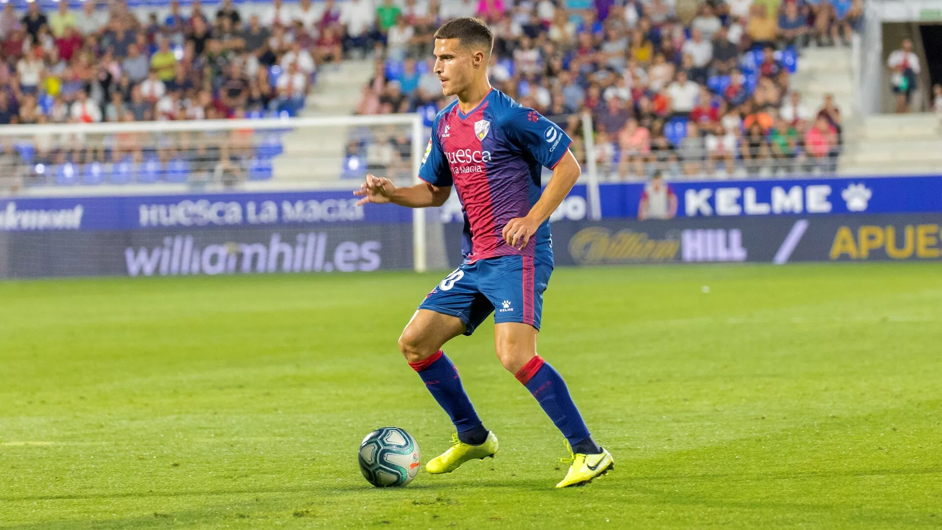 Jaime Seoane, jugador del Huesca.