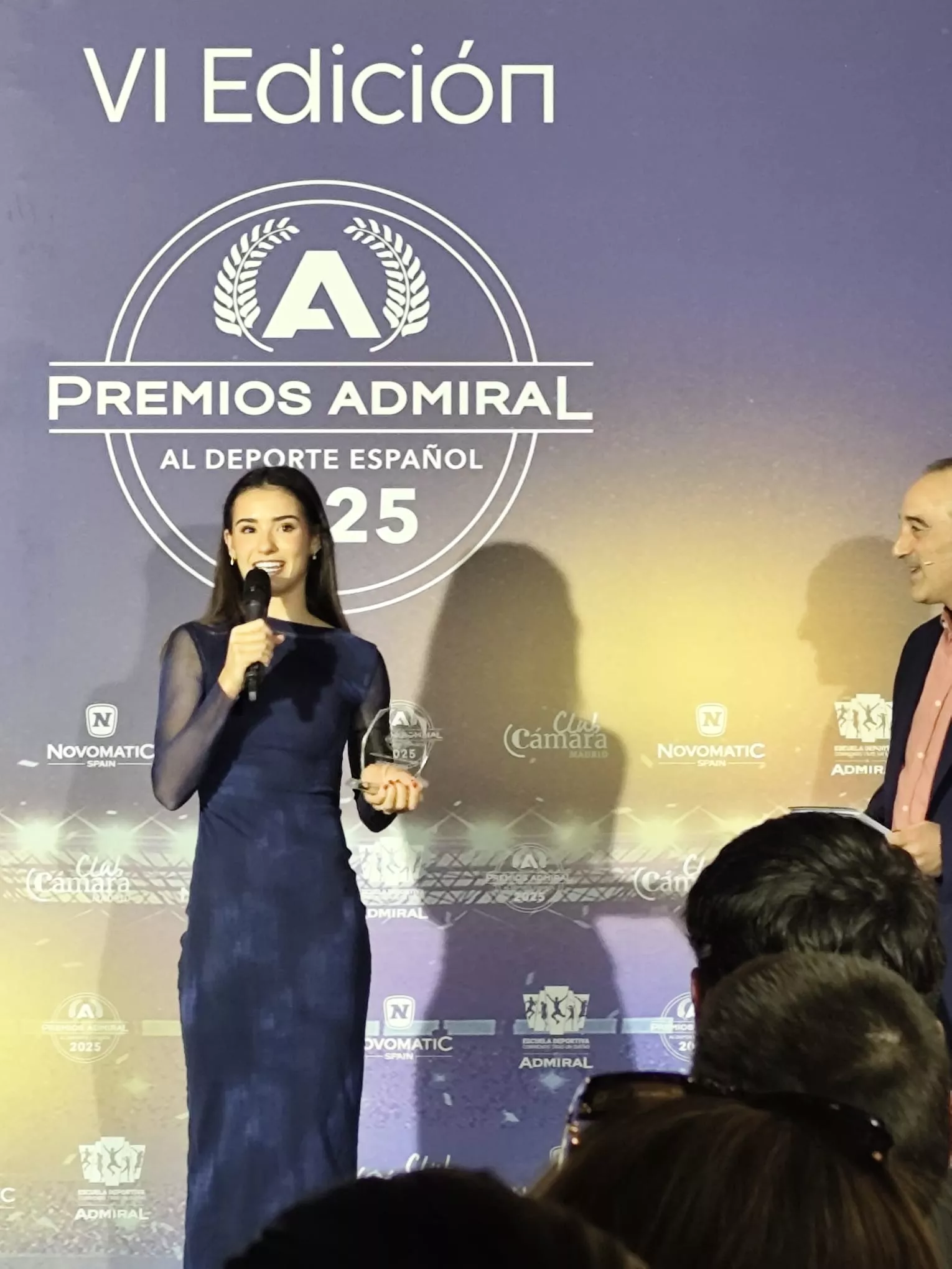 Inés Bergua ha recibido el Premio Admiral 2025