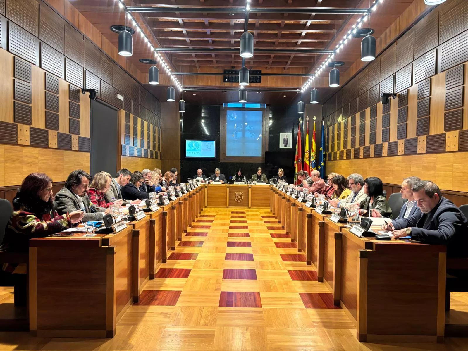 Pleno de enero del Ayuntamiento de Huesca.