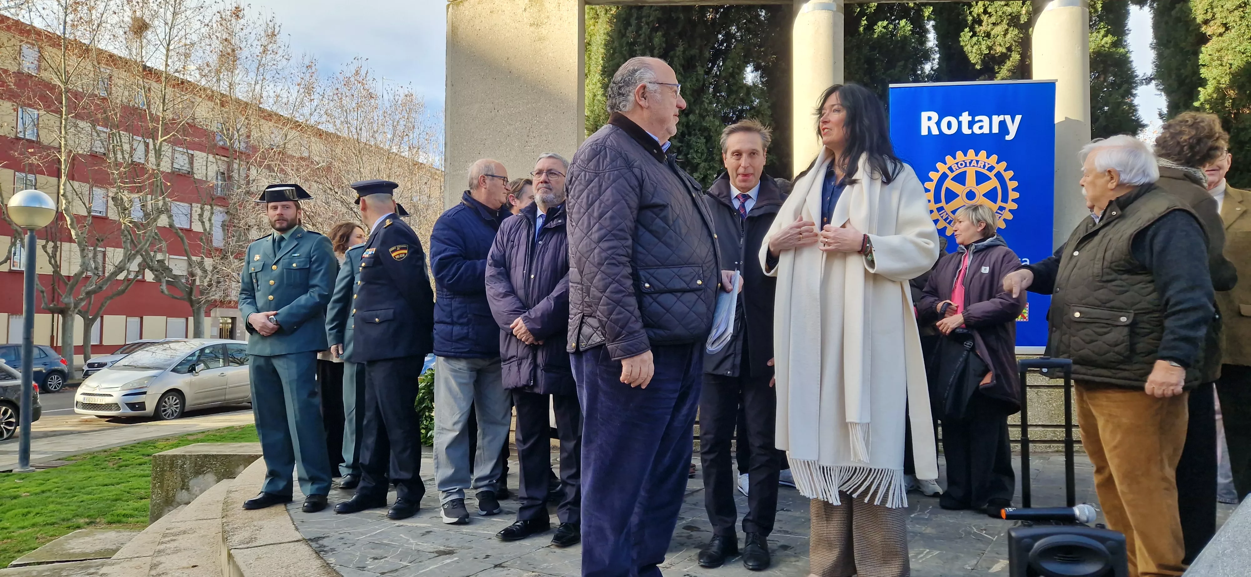 Conmemoración del Día de la Paz en Huesca. Foto Myriam Martínez