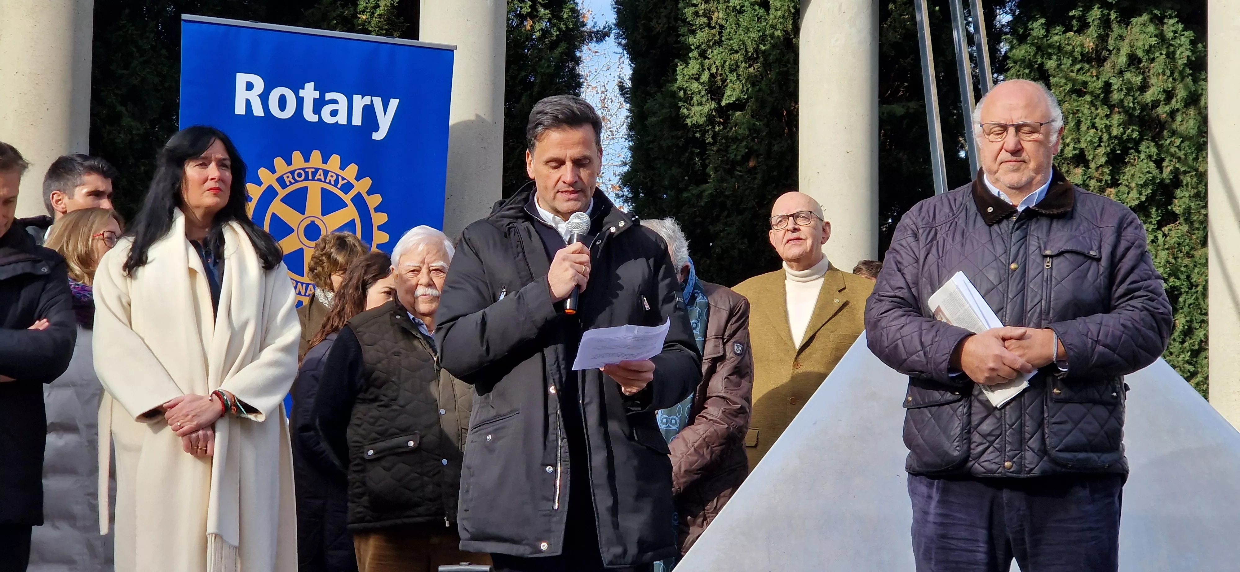 Conmemoración del Día de la Paz en Huesca. Foto Myriam Martínez