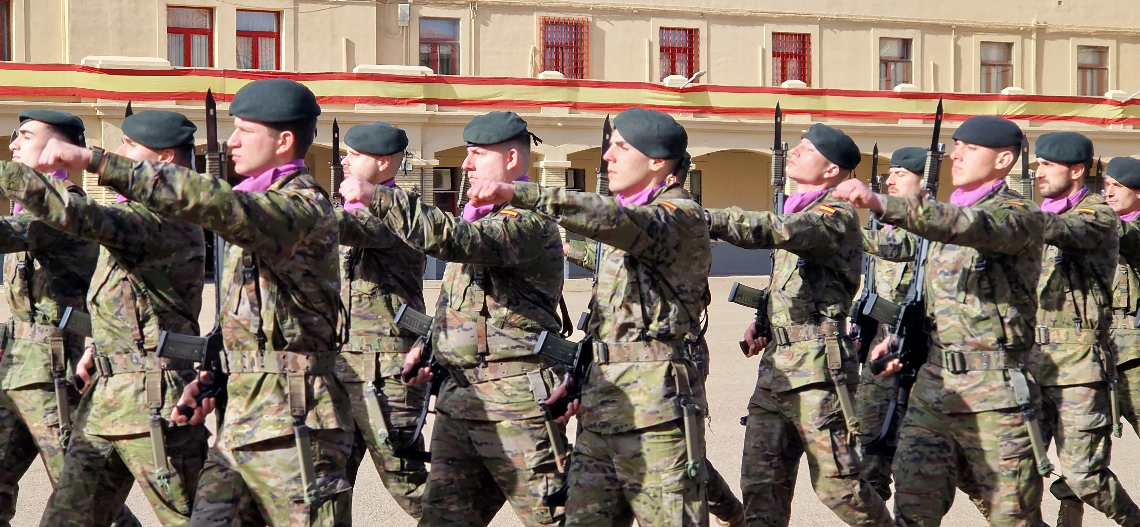 XXXIV aniversario de la La División Castillejos. Foto Myriam Martínez