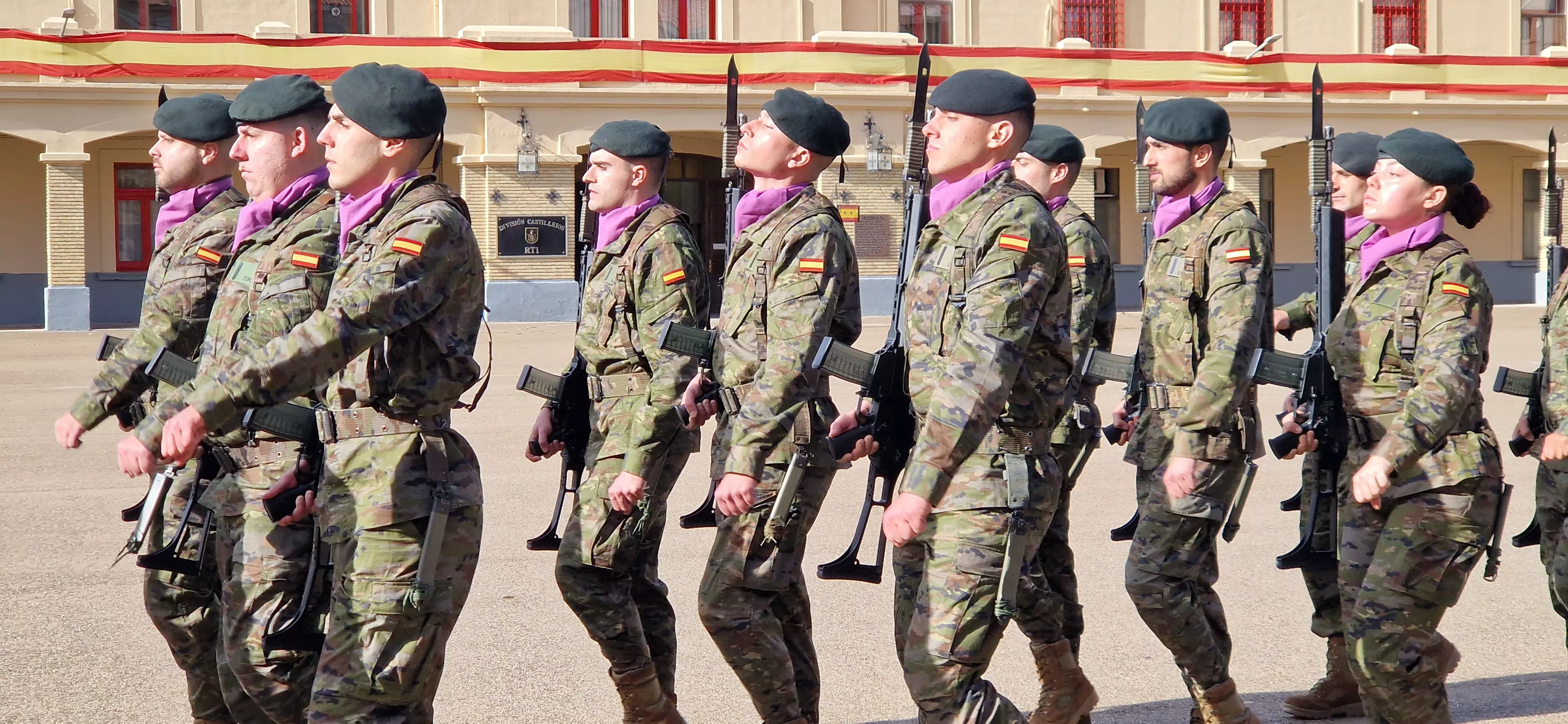 XXXIV aniversario de la La División Castillejos. Foto Myriam Martínez