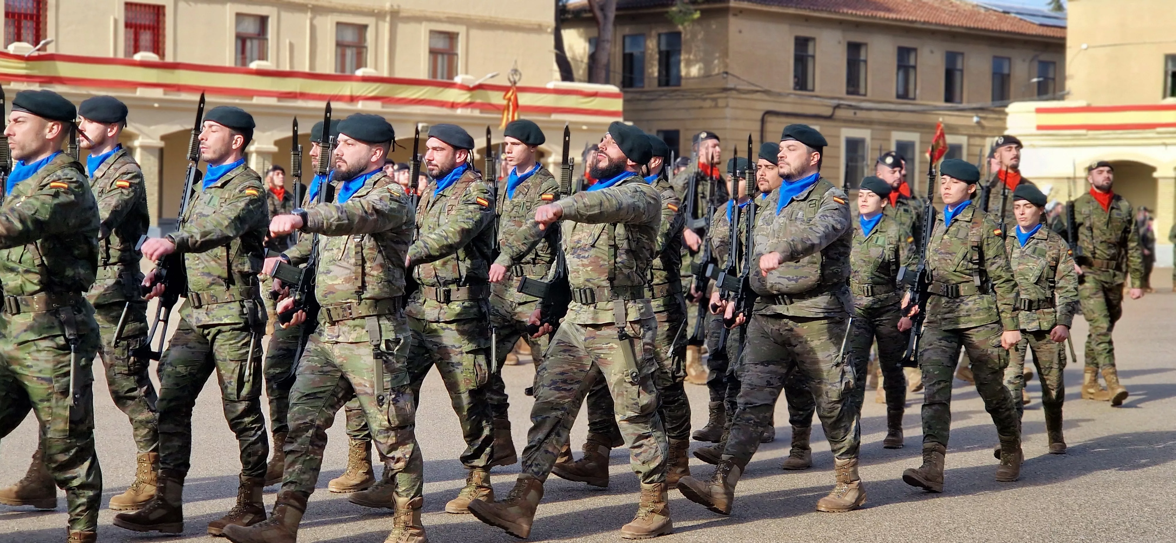 XXXIV aniversario de la La División Castillejos. Foto Myriam Martínez