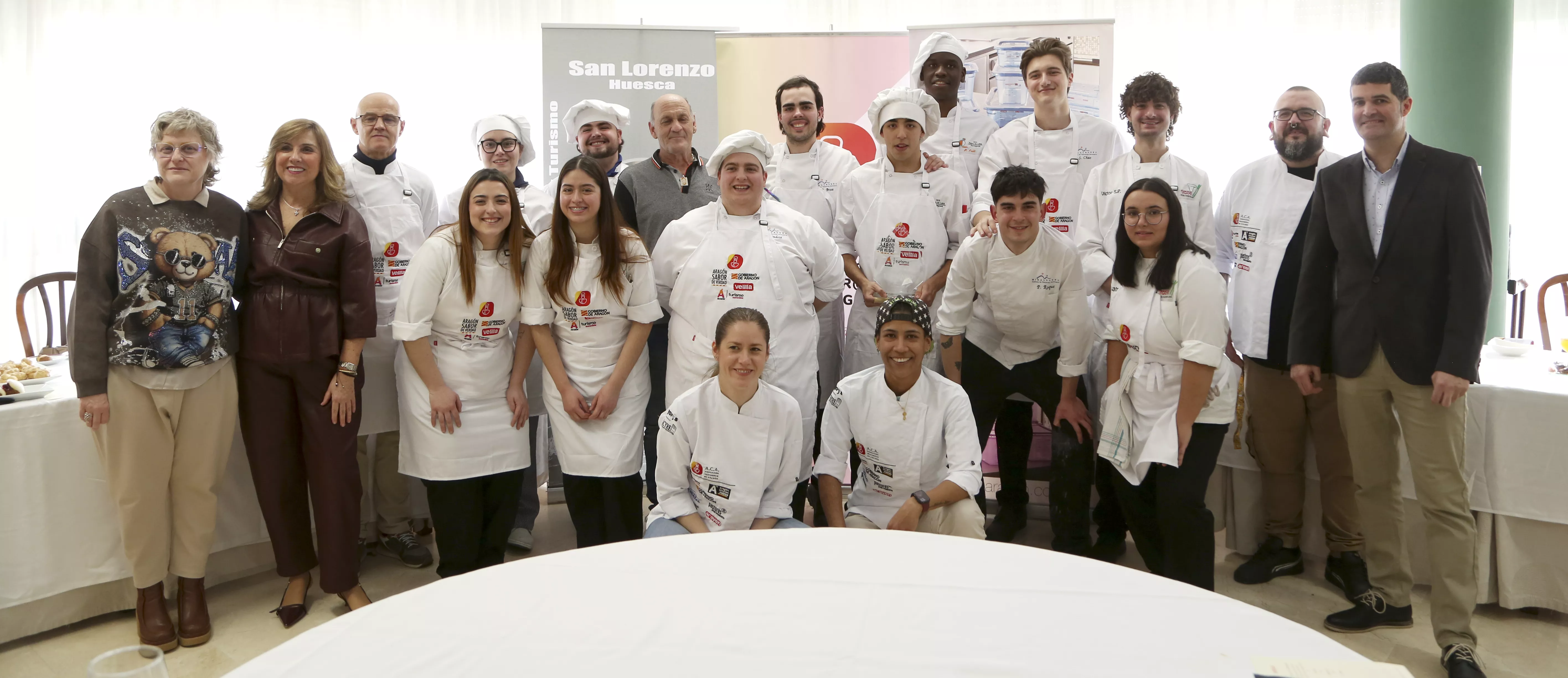 Concurso de Jóvenes Cocineros Rubén Ríos en el CPIFP San Lorenzo de Huesca. Lara Cañas/Agencia Almozara