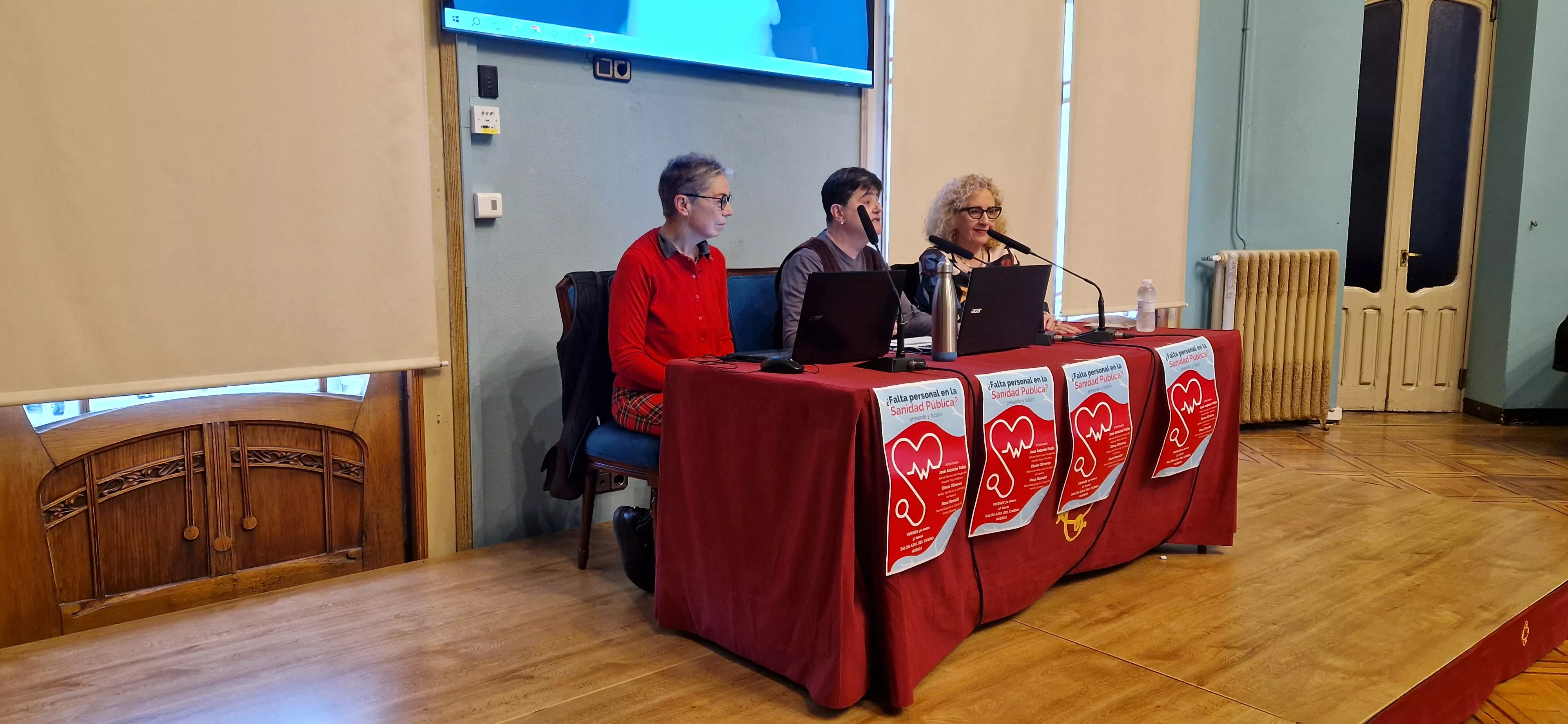 Rosa Roselló, Pilar Martín y Elena Oliveros. Foto Myriam Martínez