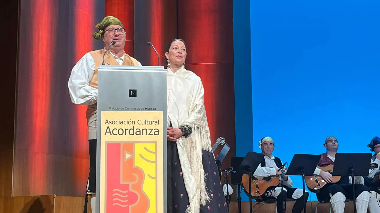 Certamen Nacional de Jota de Huesca para los más pequeños, veteranos, baile e indumentaria. Foto Mercedes Manterola