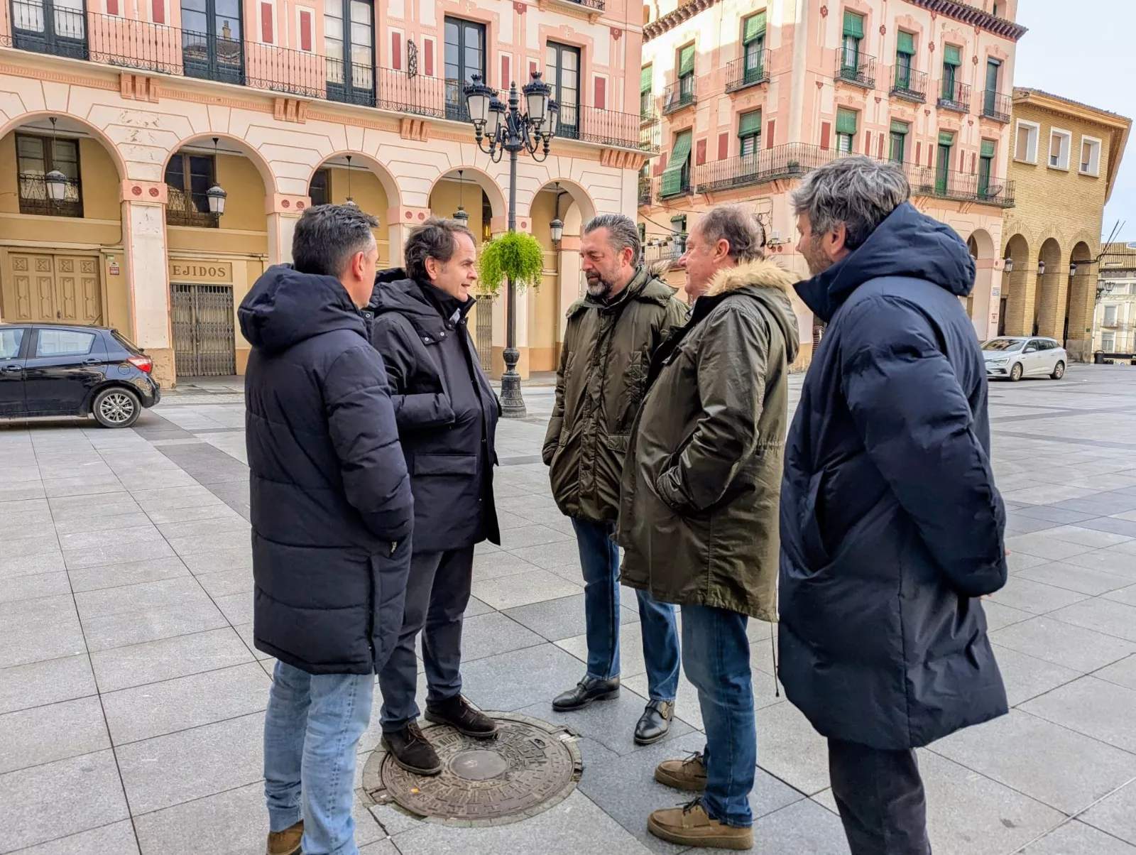 Bermúdez de Castro ha expuesto en Huesca el modelo fiscal del PP.