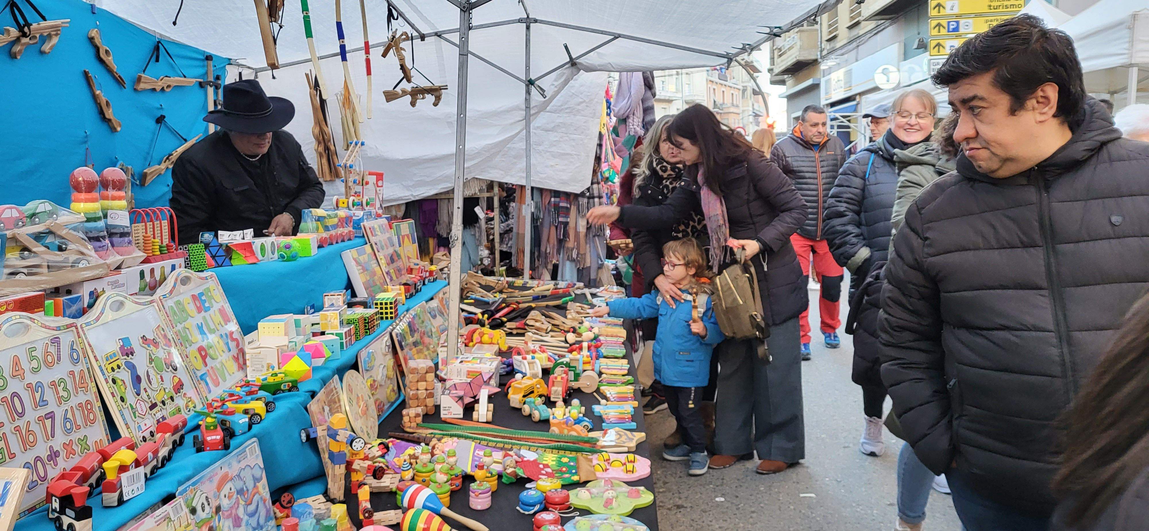 Feria de la Candelera. Foto Mercedes Manterola