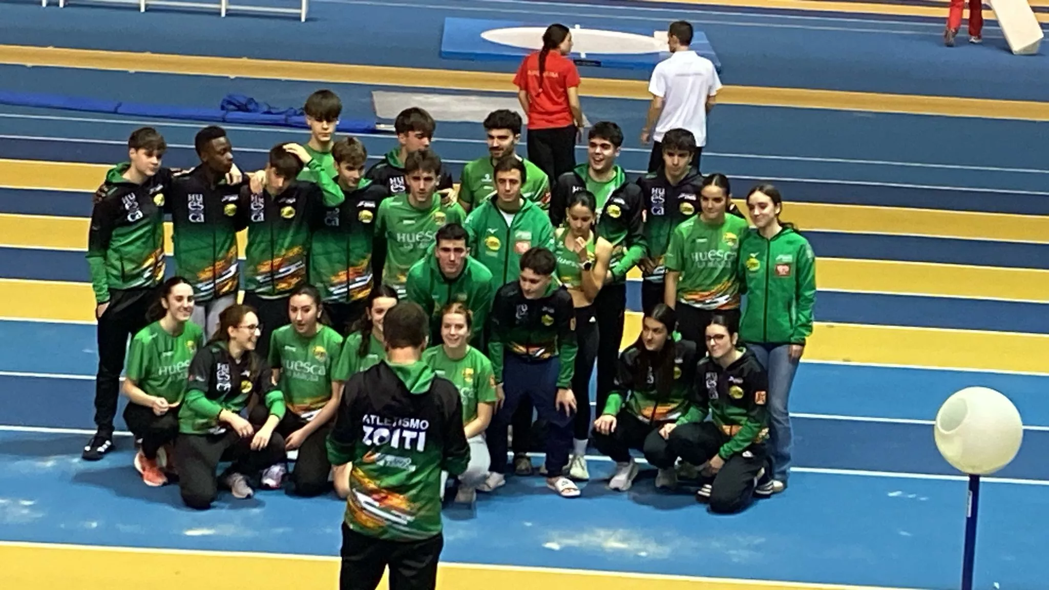Campeonato Aragón clubes pista cubierta.