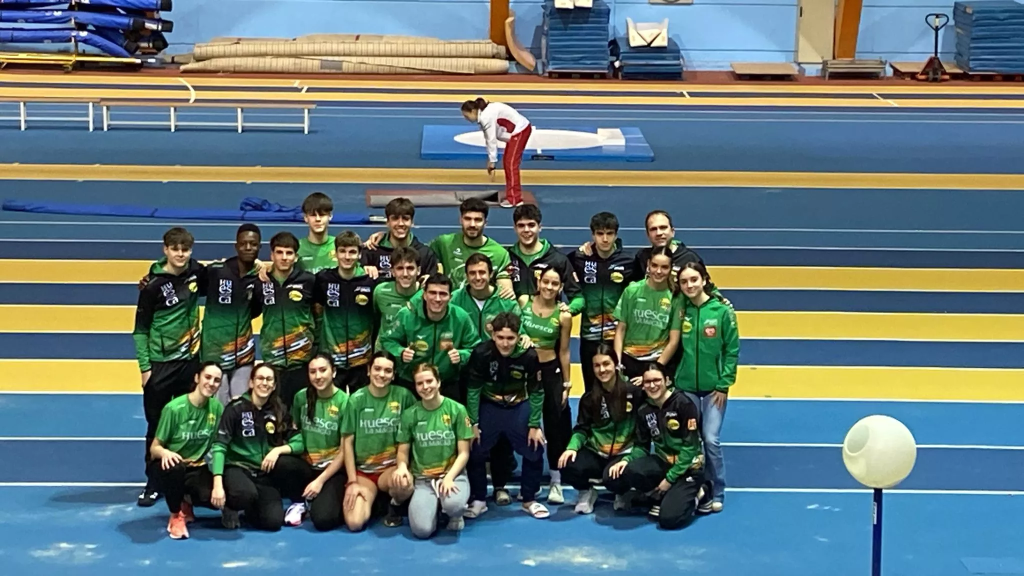 Campeonato Aragón clubes pista cubierta.