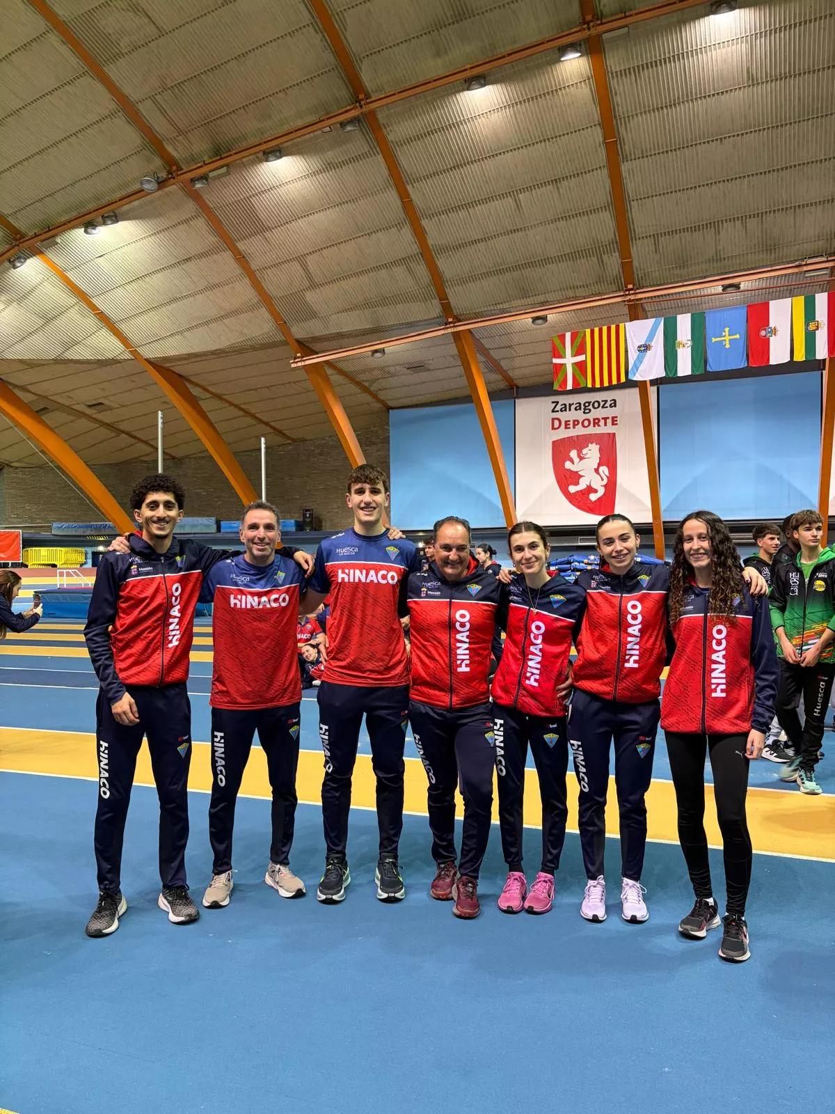 Campeonato Aragón clubes pista cubierta. Grupo de Phondy