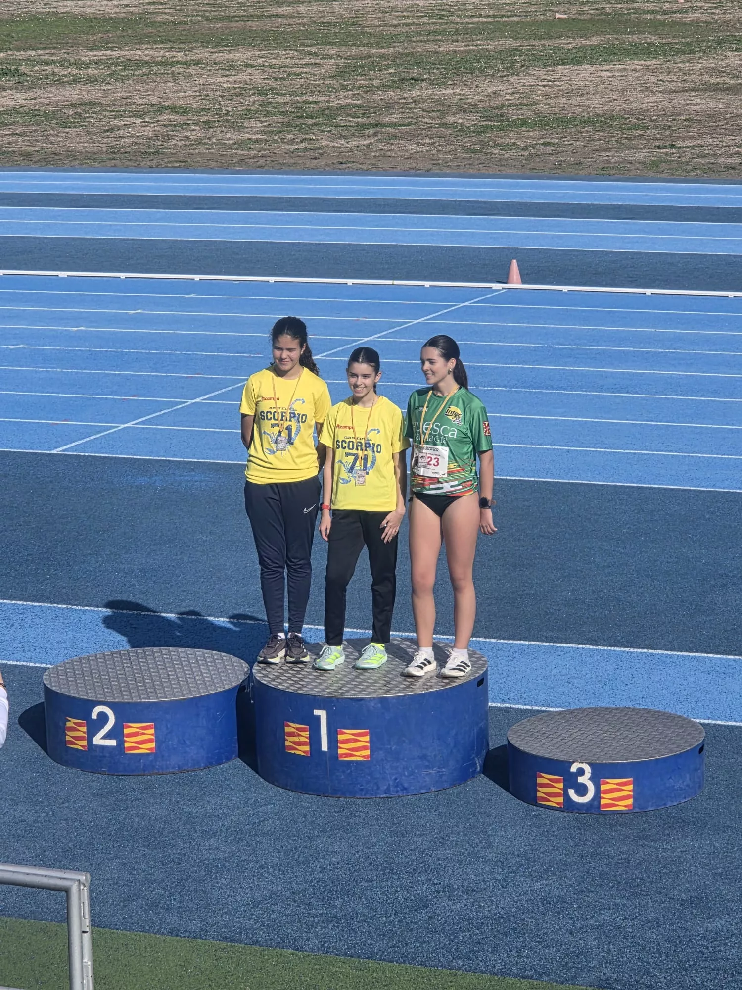 Verónica Vidal, bronce en el regional escolar Sub-16