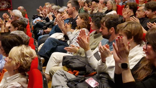 Acto central de IU-Movimiento Sumar en Huesca de las elecciones de Aragón. Foto Myriam Martínez Acto central de IU-Movimiento Sumar en Huesca de las elecciones de Aragón. Foto Myriam Martínez