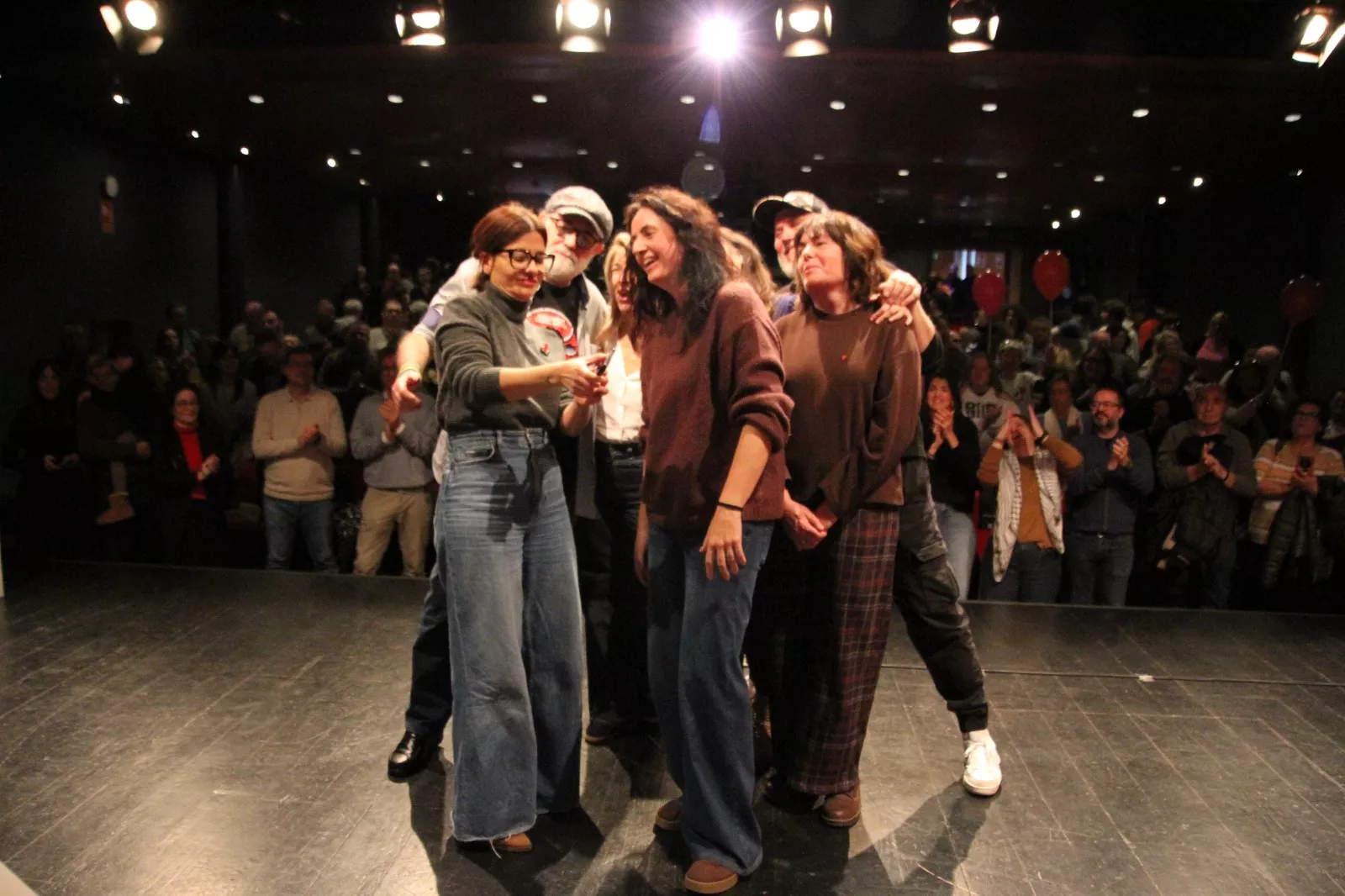 Acto central de IU-Movimiento Sumar en Huesca de las elecciones de Aragón. Foto Carlos Neofato