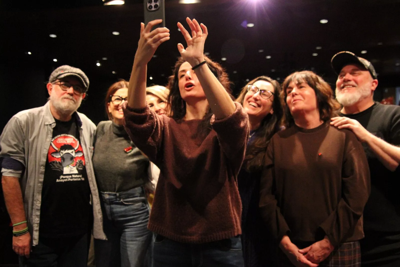 Acto central de IU-Movimiento Sumar en Huesca de las elecciones de Aragón. Foto Carlos Neofato