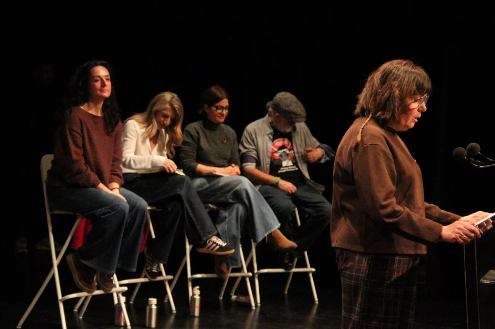 Acto central de IU-Movimiento Sumar en Huesca de las elecciones de Aragón. Foto Carlos Neofato