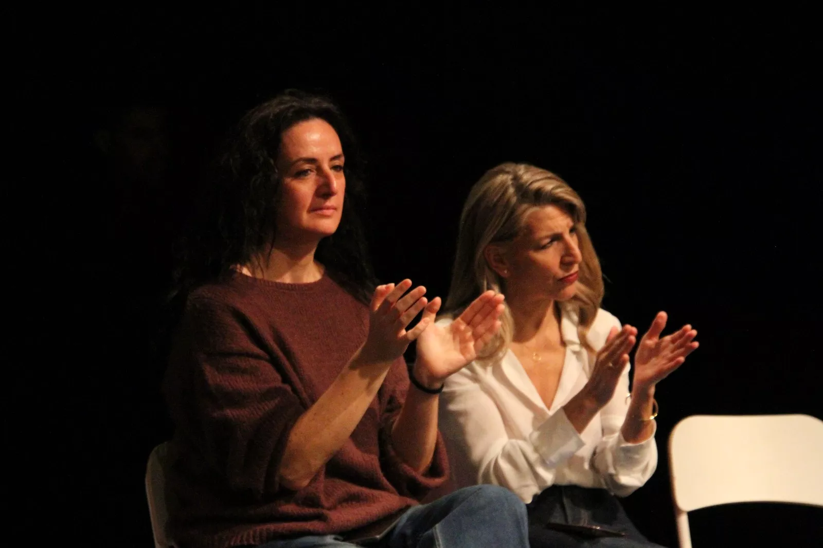 Acto central de IU-Movimiento Sumar en Huesca de las elecciones de Aragón. Foto Carlos Neofato