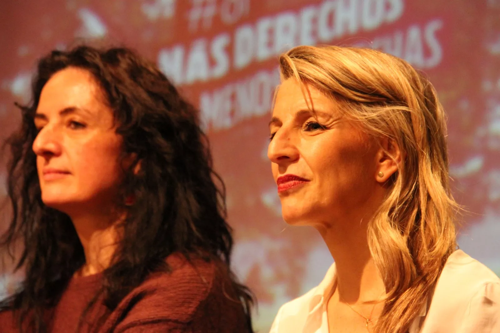 Acto central de IU-Movimiento Sumar en Huesca de las elecciones de Aragón. Foto Carlos Neofato