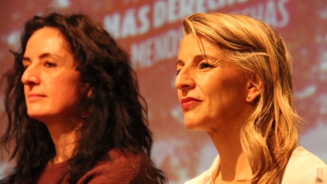 Acto central de IU-Movimiento Sumar en Huesca de las elecciones de Aragón. Foto Carlos Neofato Acto central de IU-Movimiento Sumar en Huesca de las elecciones de Aragón. Foto Carlos Neofato