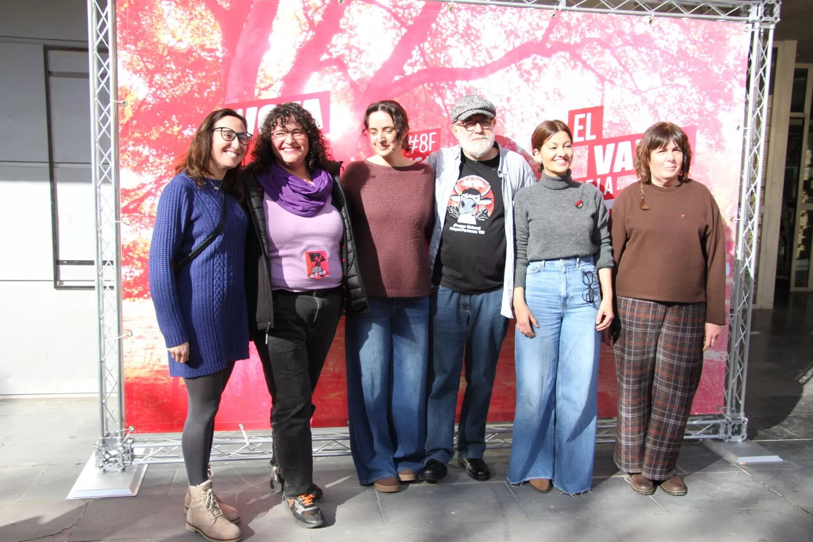Acto central de IU-Movimiento Sumar en Huesca de las elecciones de Aragón. Foto Carlos Neofato