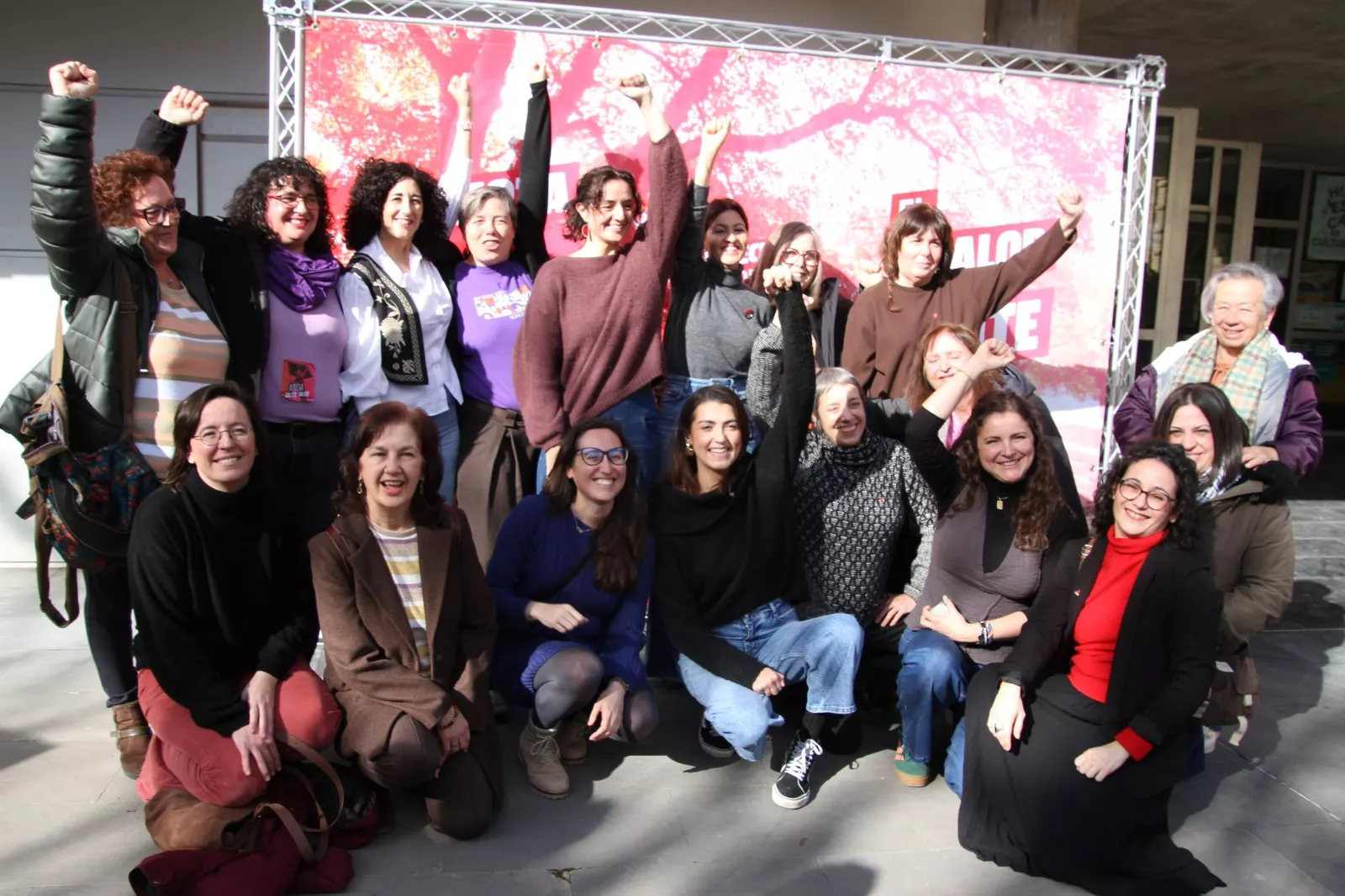Acto central de IU-Movimiento Sumar en Huesca de las elecciones de Aragón. Foto Carlos Neofato