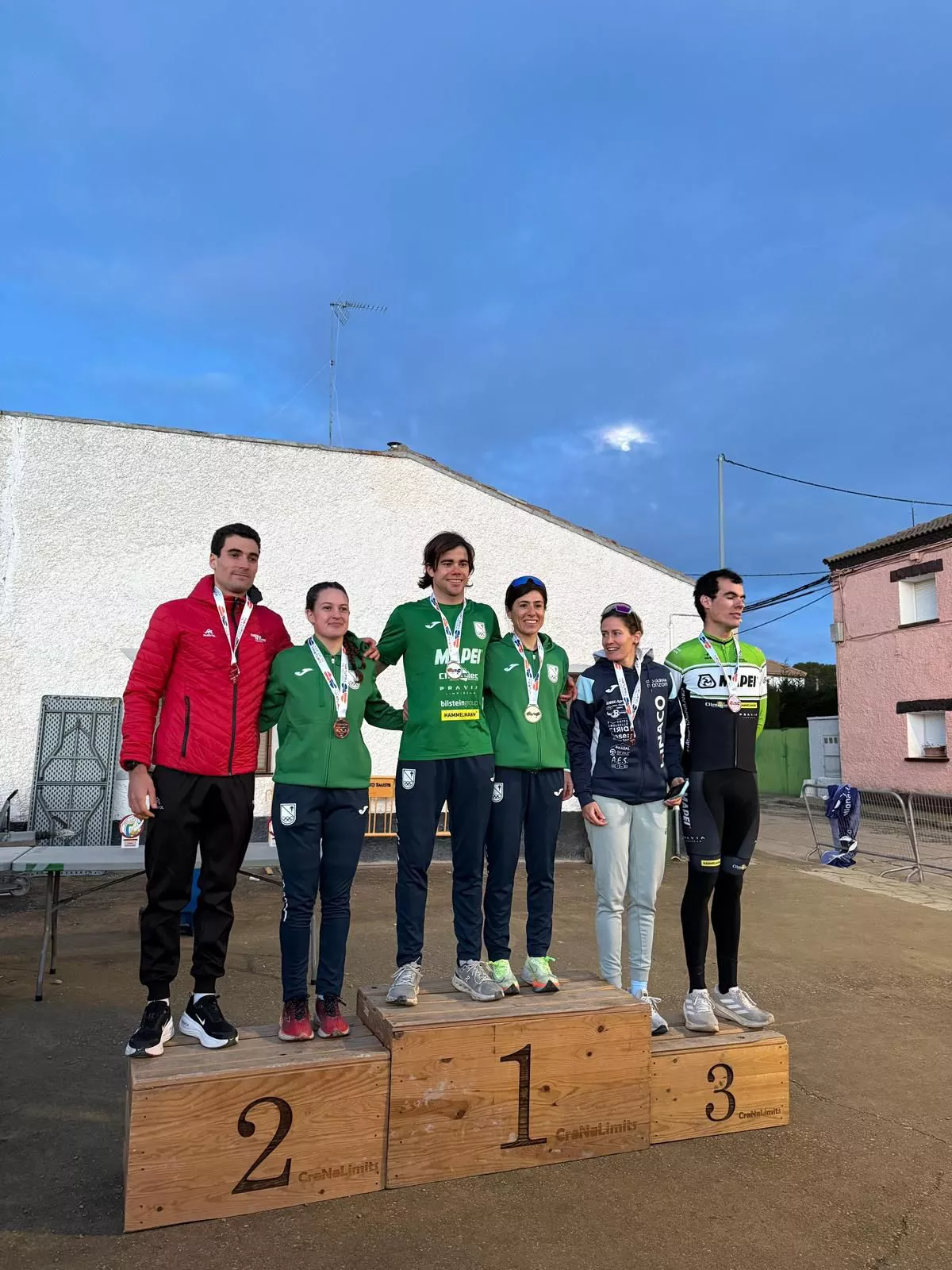 Hinaco CC Monzón en el Campeonato de Aragón de Duatlón Sprint
