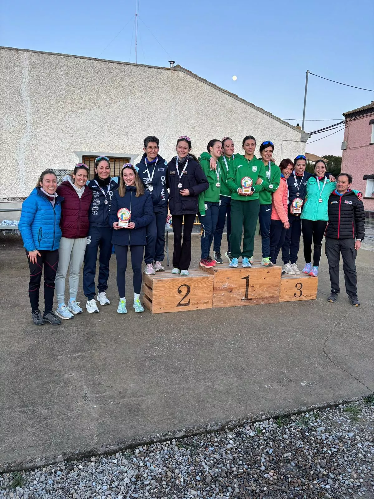 Hinaco CC Monzón en el Campeonato de Aragón de Duatlón Sprint
