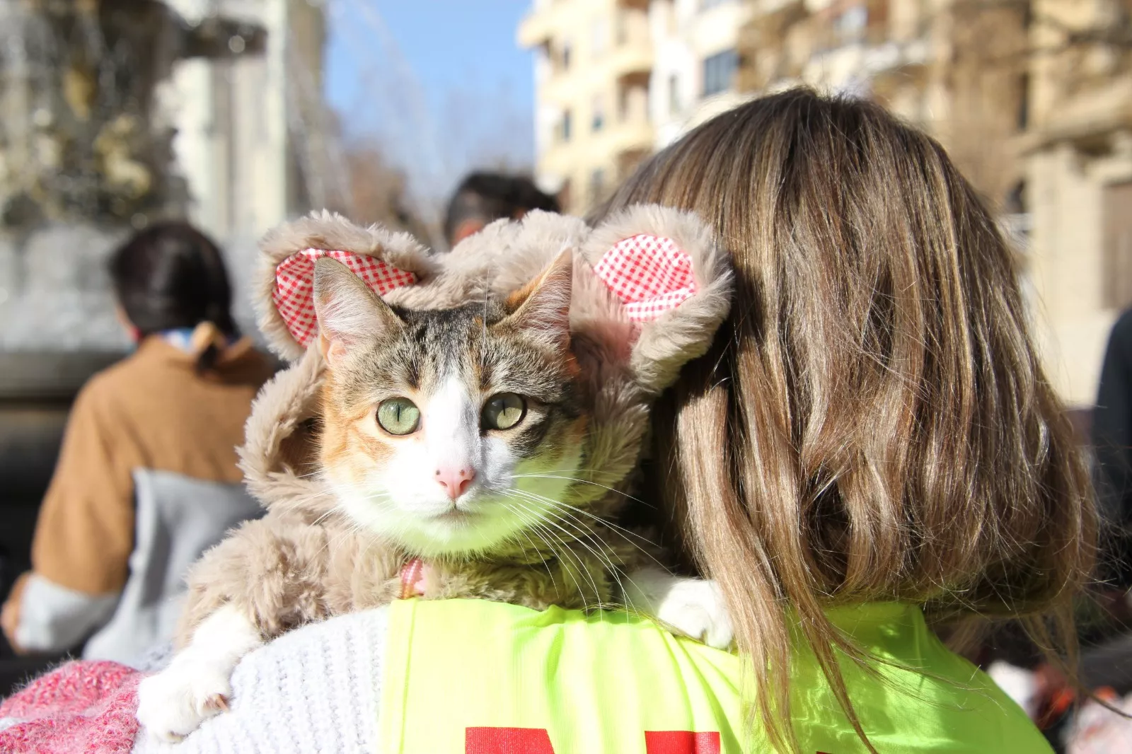 Concentración en Huesca por los derechos de los animales. Foto Carlos Neofato