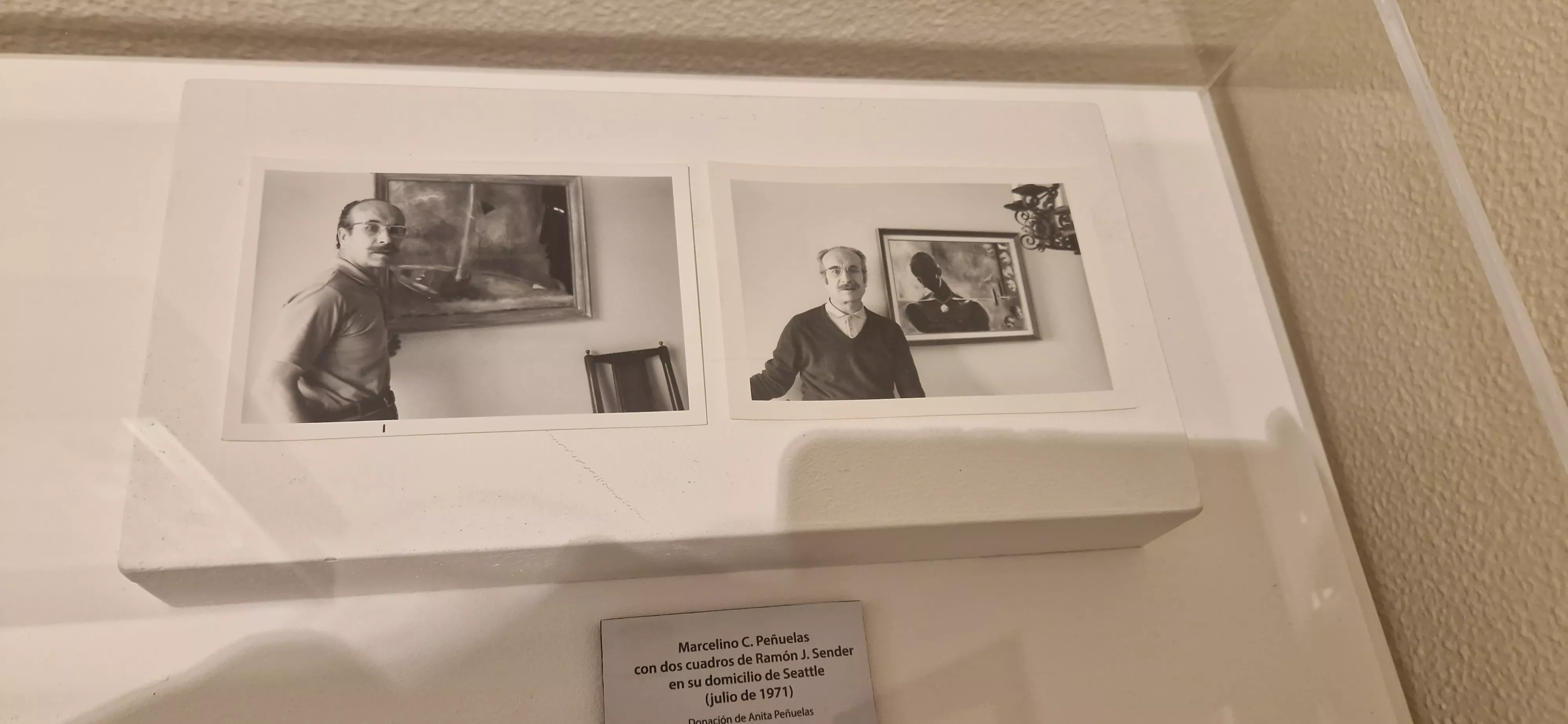 Legado donado por la familia Peñuelas al Centro de Estudios Ramón J. Sender. Foto Myriam Martínez