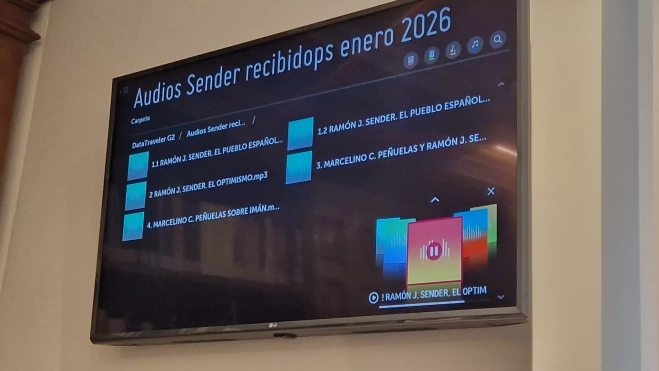 Legado donado por la familia Peñuelas al Centro de Estudios Ramón J. Sender. Foto Myriam Martínez