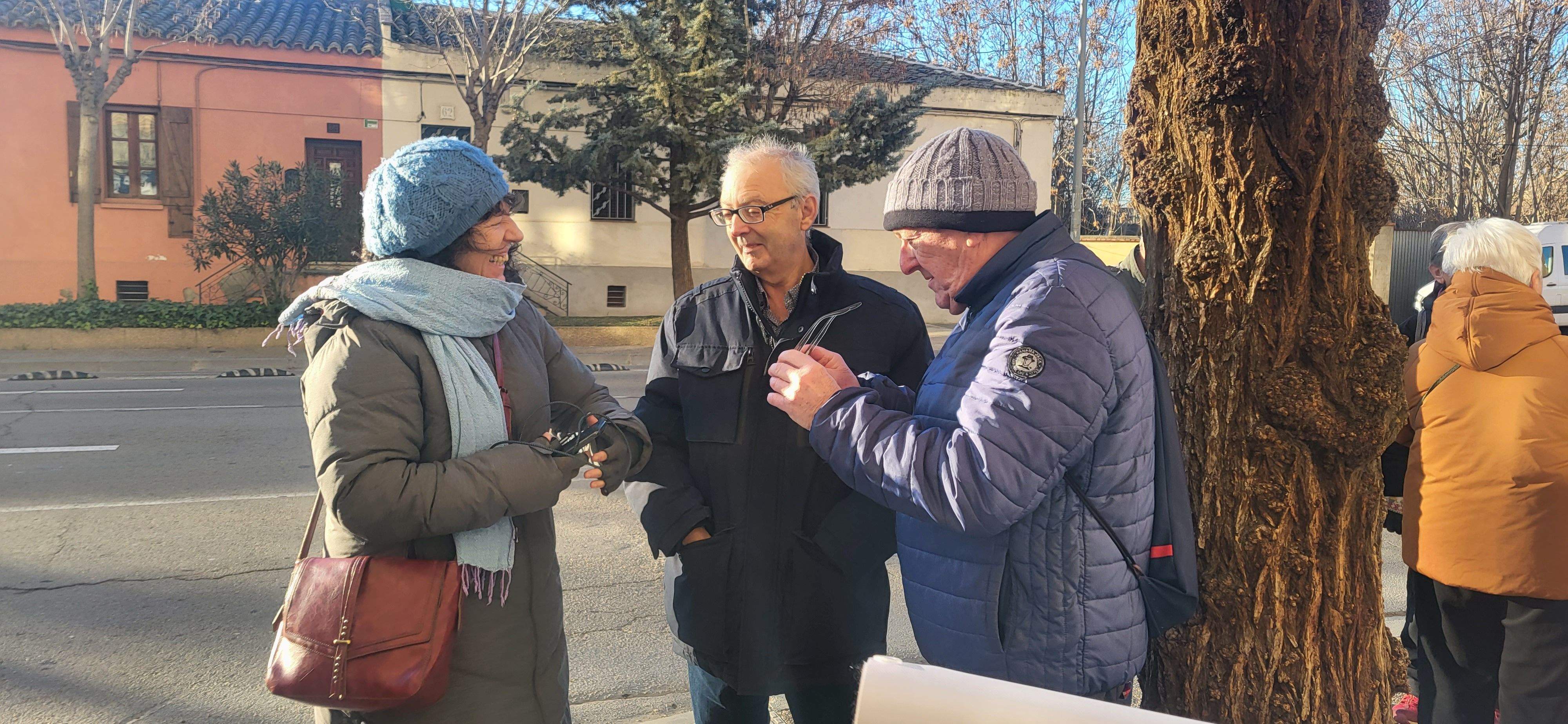 Imágenes de la reivindicación musical del nuevo Centro de Salud en el Perpetuo Socorro. Foto Myriam Martínez