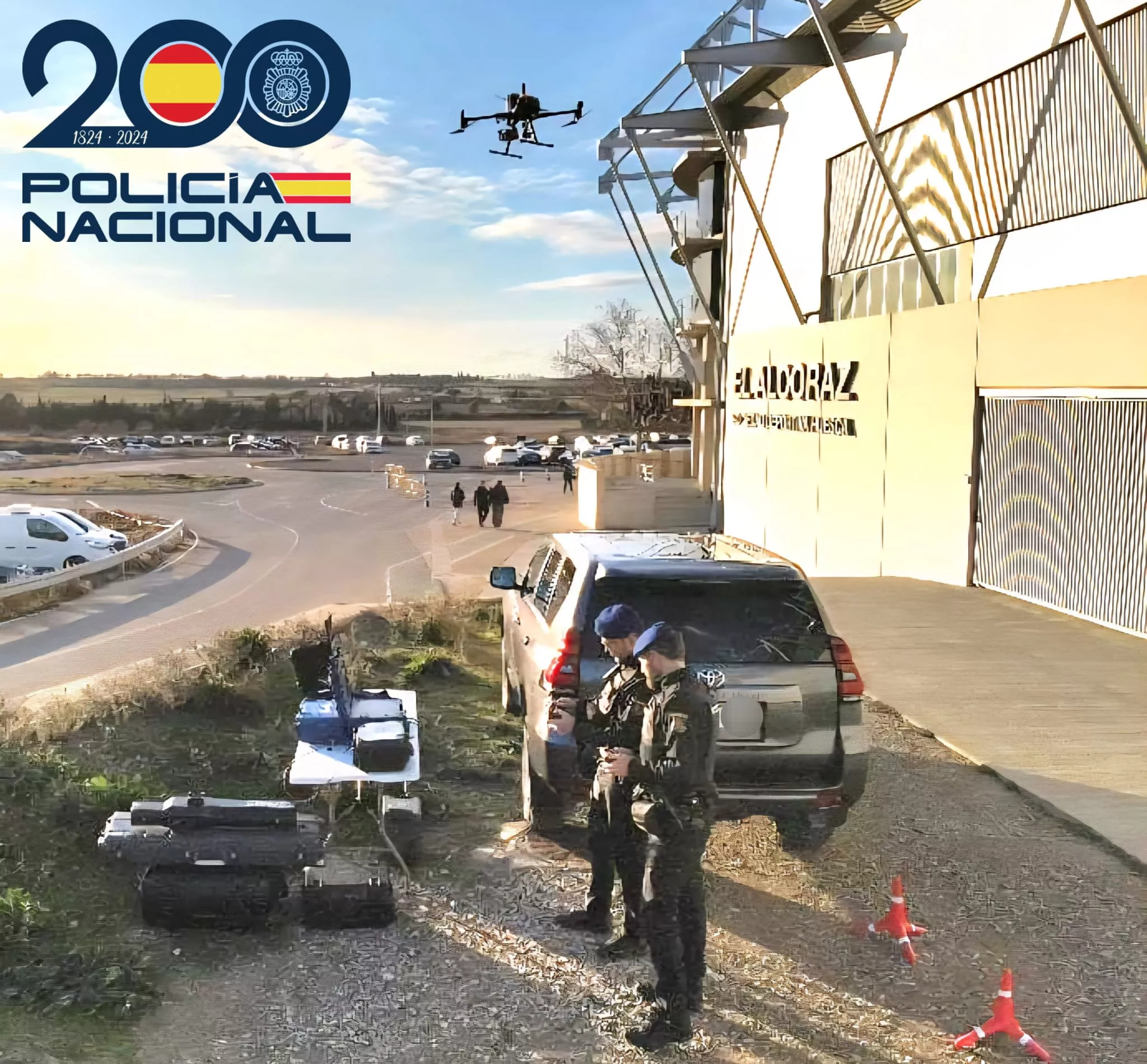 La Policía Nacional incorpora un dron para mejorar la vigilancia y la respuesta operativa en Huesca