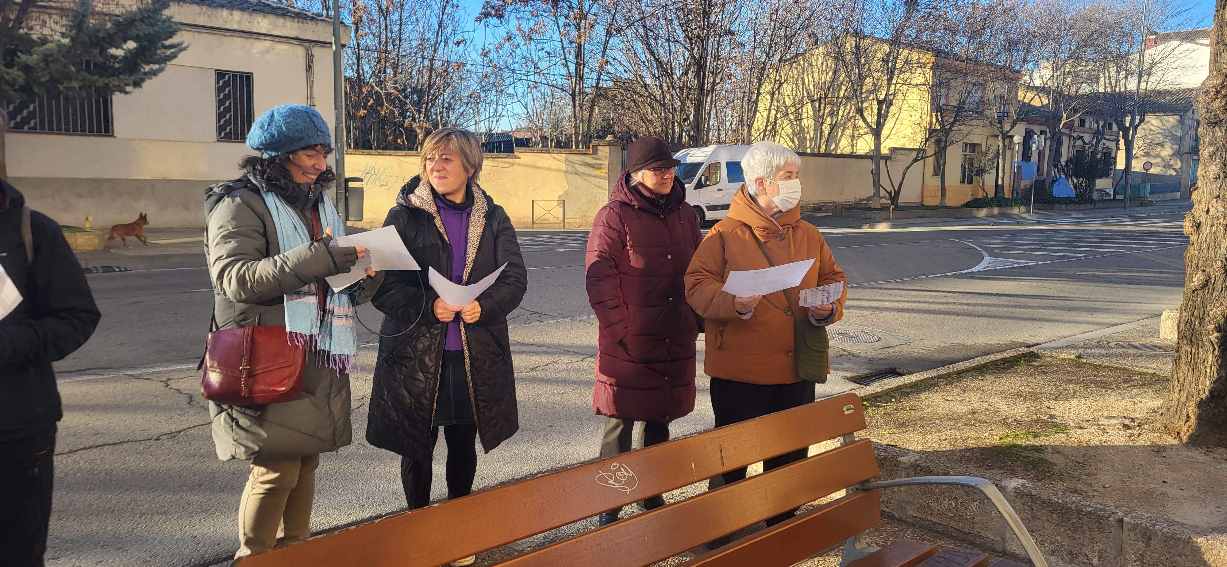 Imágenes de la reivindicación musical del nuevo Centro de Salud en el Perpetuo Socorro. Foto Myriam Martínez
