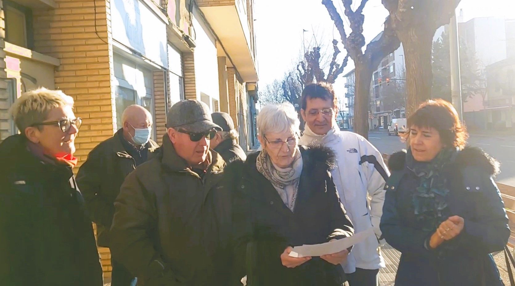Imágenes de la reivindicación musical del nuevo Centro de Salud en el Perpetuo Socorro. Foto Myriam Martínez