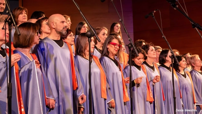 Una de las actuaciones en el segundo encuentro Somos Góspel.