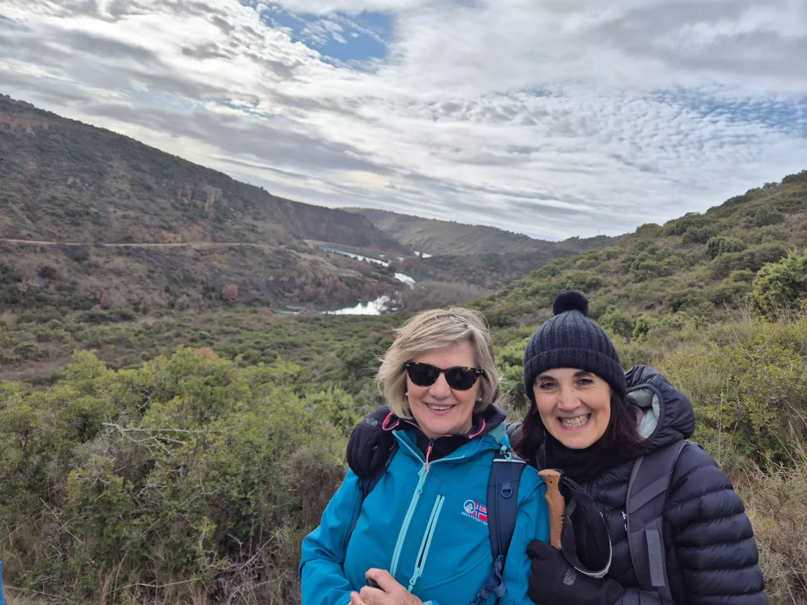 Mina de cobre de Sagarillo e imágenes del tercer entreno para la Javierada. Foto Juanlu Herrero