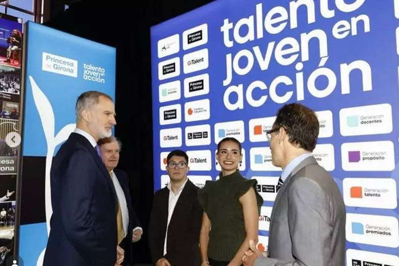 Inés Bergua en el Premio Princesa de Girona Social 2026