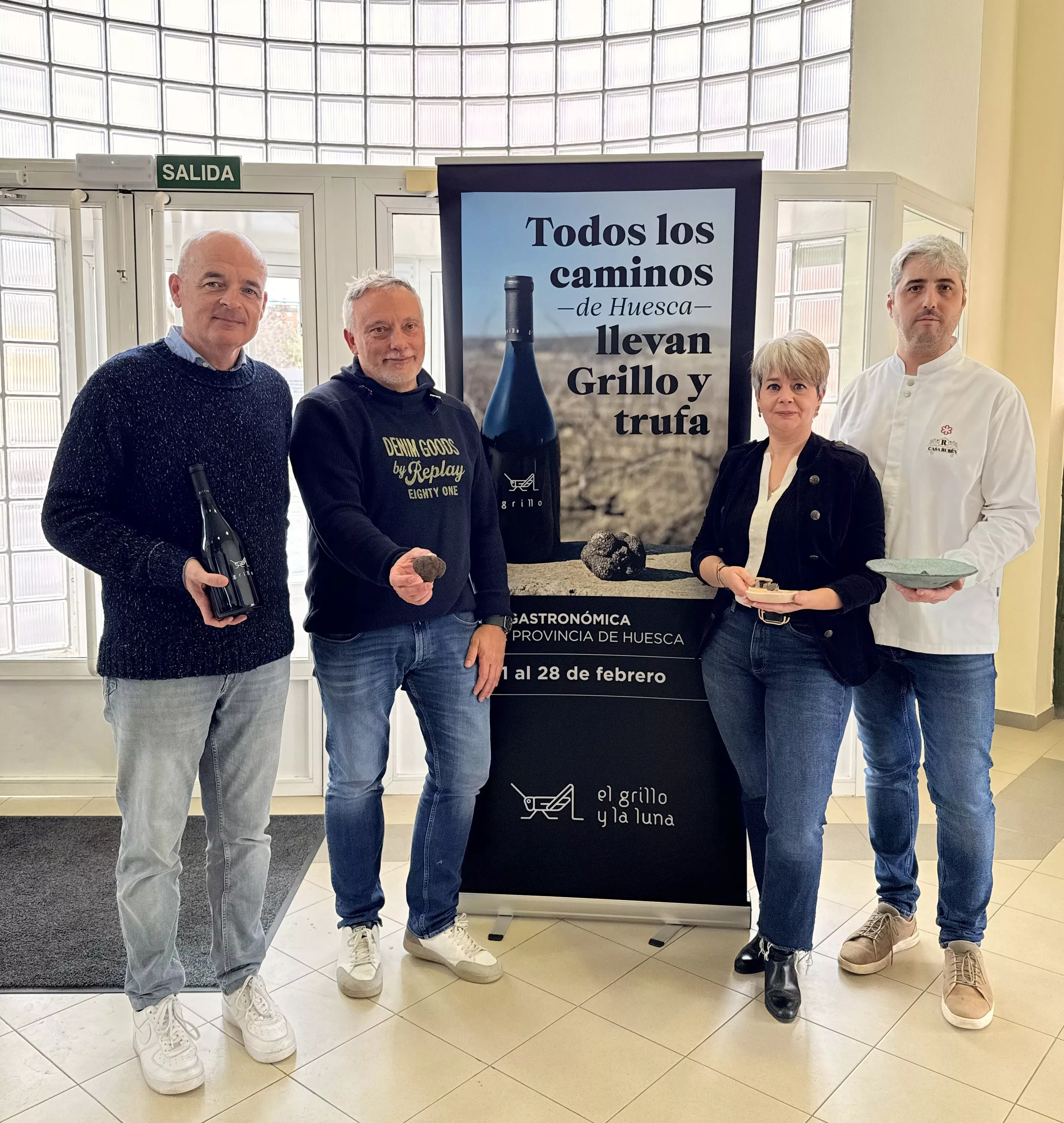 Presentación de Grillo y trufa