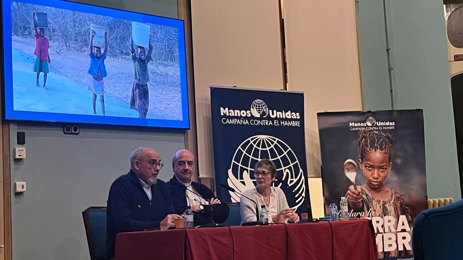 Presentación en Huesca de la campaña de Manos Unidas. Foto Mercedes Manterola