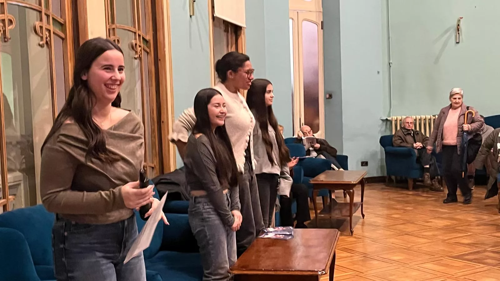 Presentación en Huesca de la campaña de Manos Unidas. Foto Mercedes Manterola