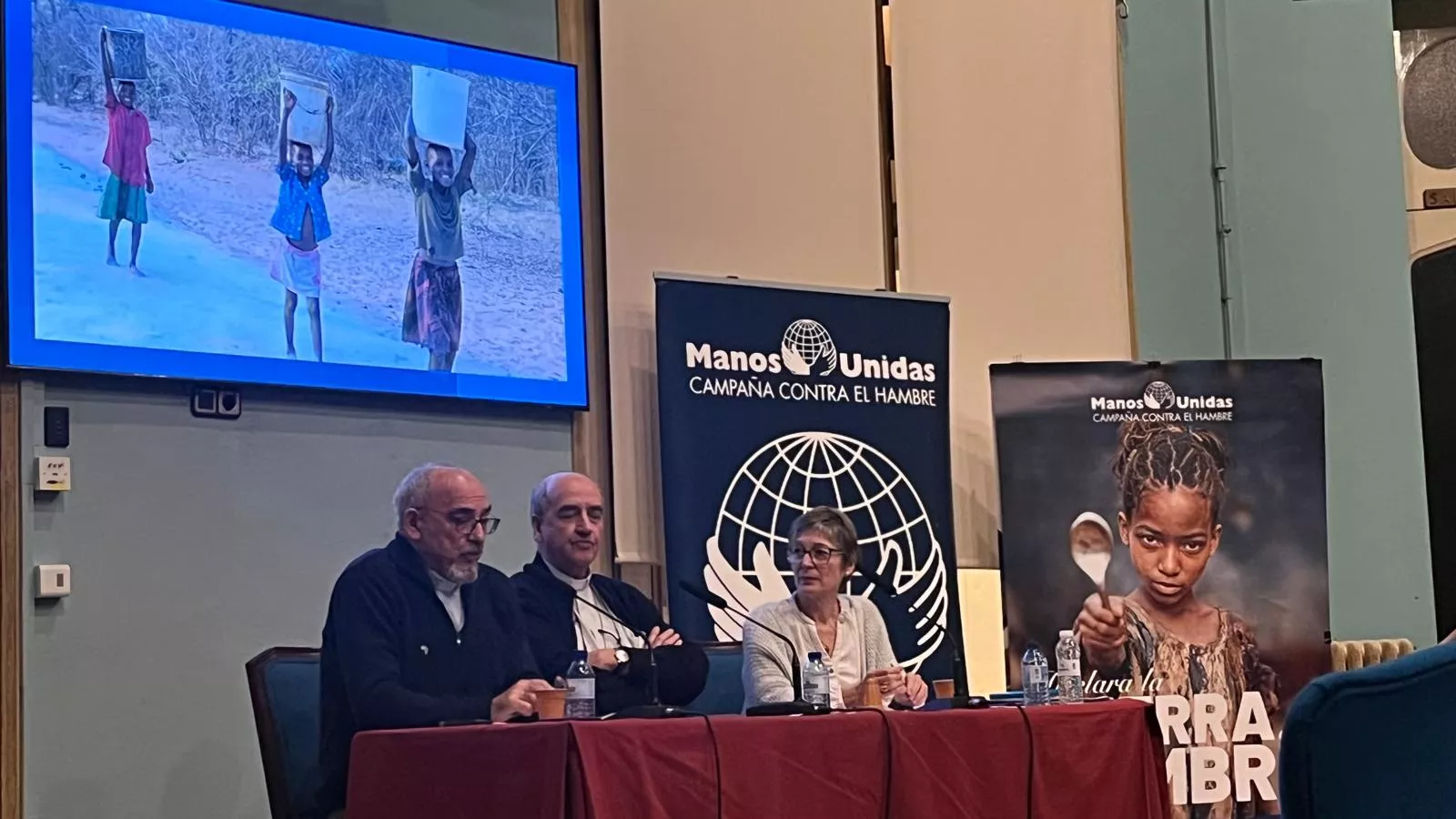 Presentación en Huesca de la campaña de Manos Unidas. Foto Mercedes Manterola