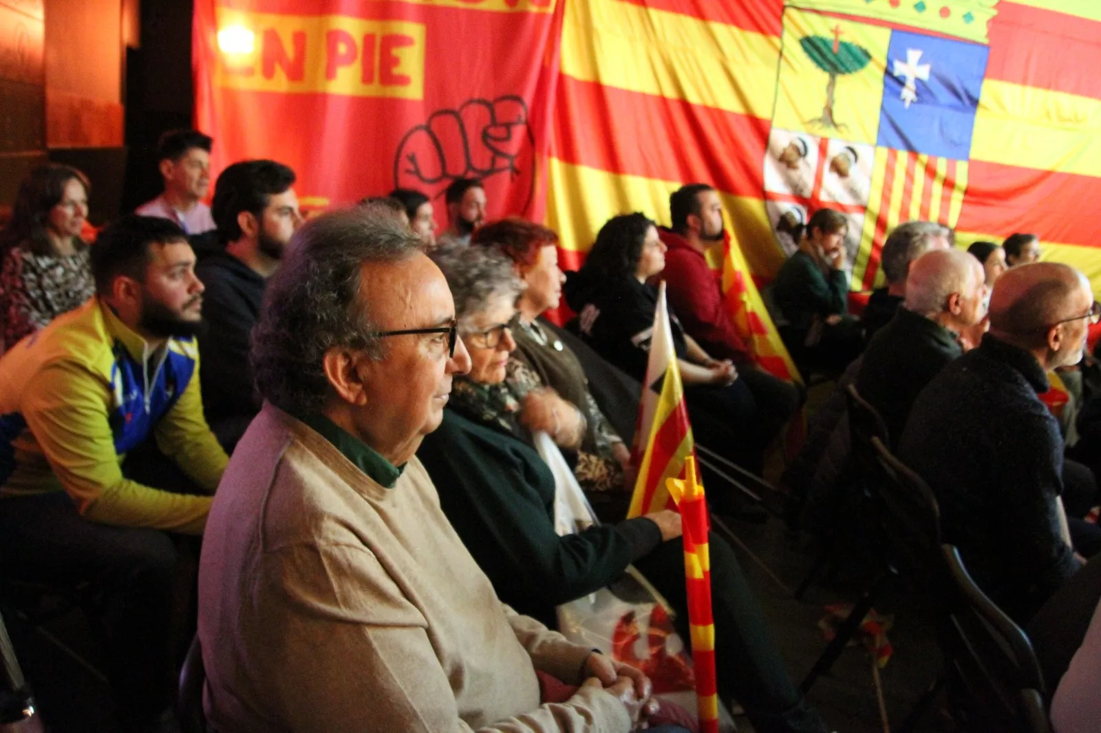 Mitin central de CHA en Huesca. Foto Carlos Neofato