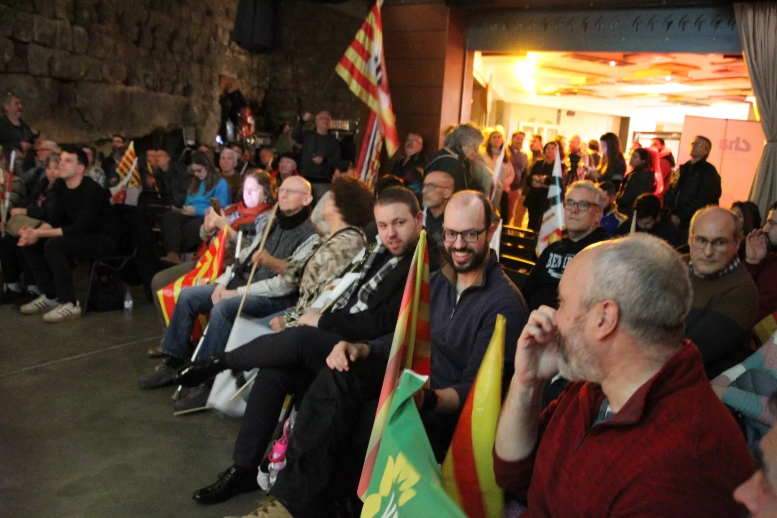 Mitin central de CHA en Huesca. Foto Carlos Neofato