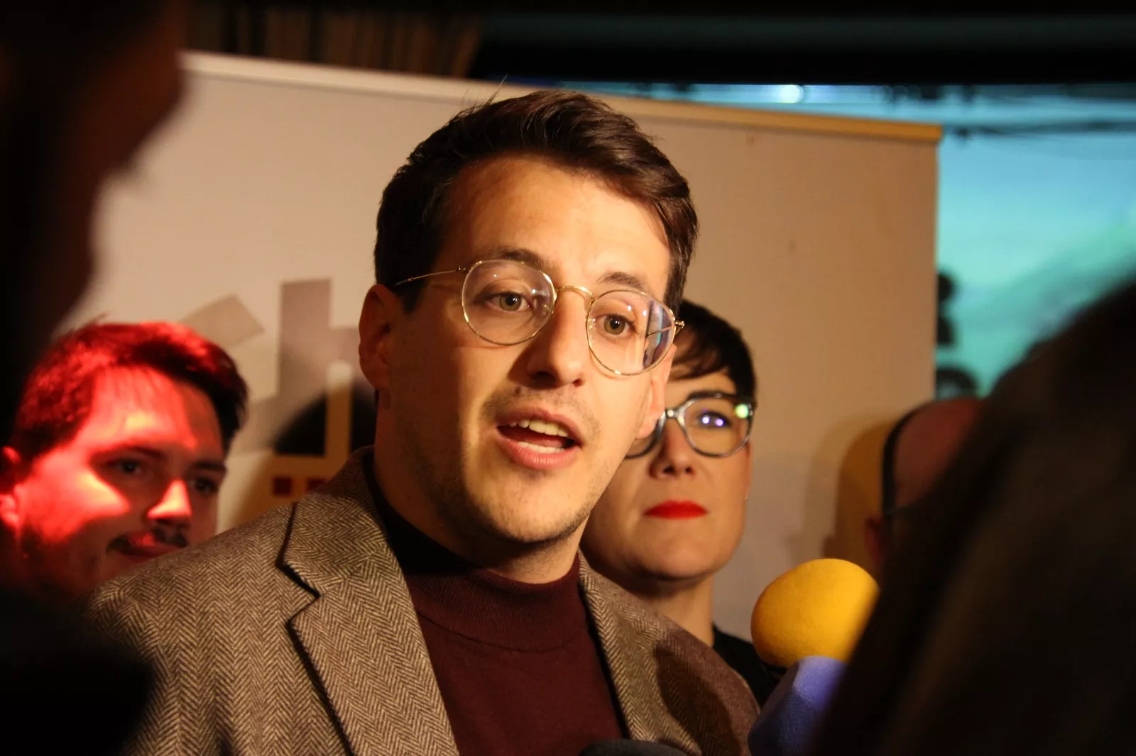 Mitin central de CHA en Huesca. Foto Carlos Neofato